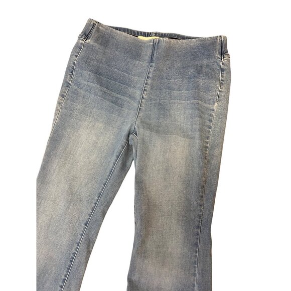 Soft Surroundings Ultimate Denim Pull-On Bootcut Jeans Small - Picture 3 of 5